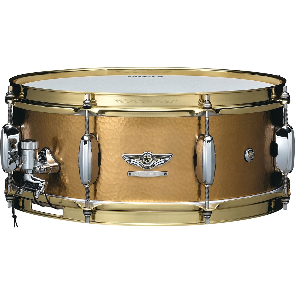 [TBRS1455H] Tama 5.5" x 14" Star Reserve Hand Hammered Brass Snare Drum