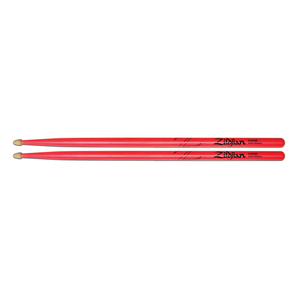 Zildjian Z5AACDGP 5A Acorn Neon Pink Drumsticks