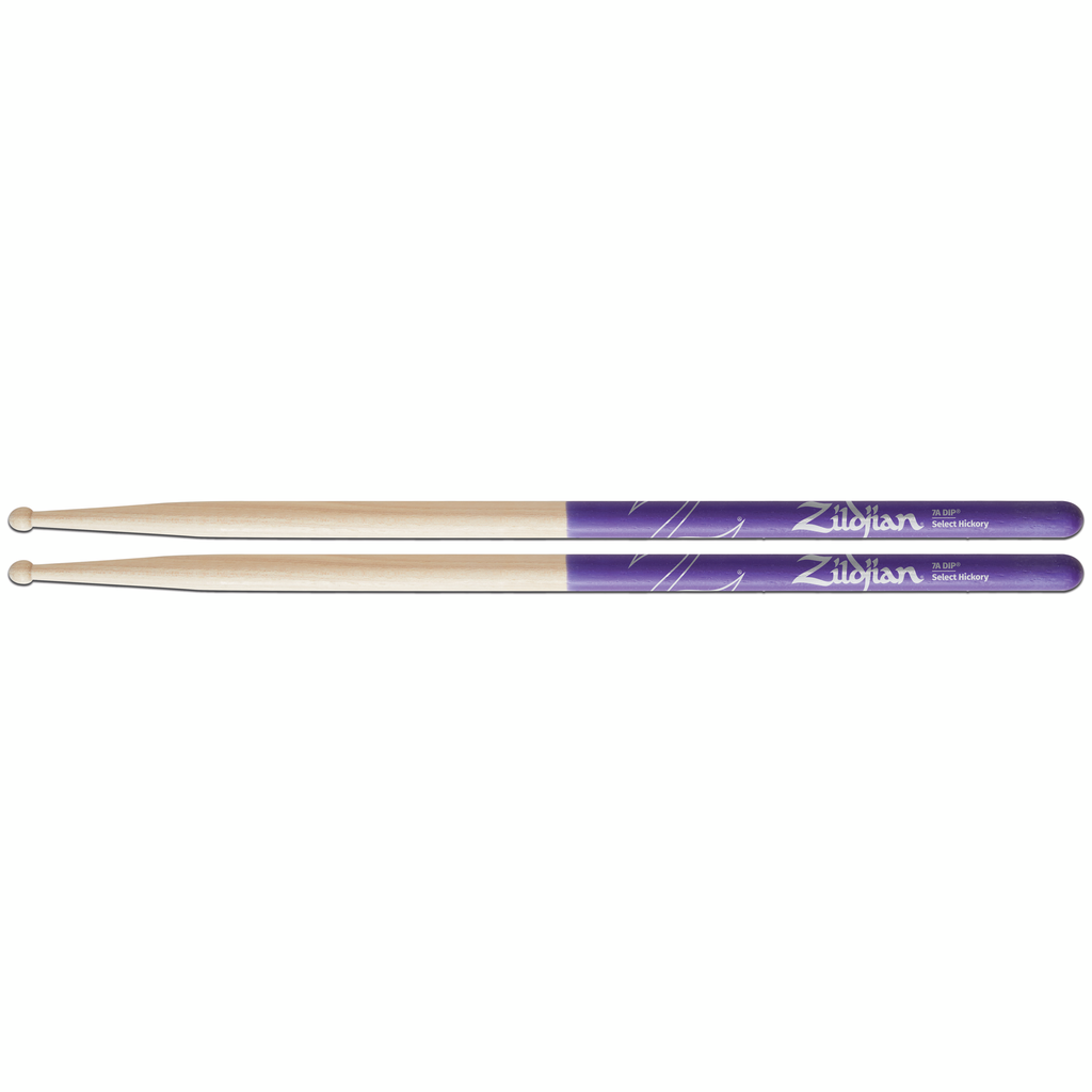[Z7ADP] Zildjian Z7ADP 7A Purple DIP Drumsticks