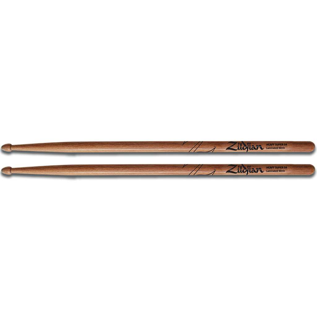 Zildjian ZS5AH Heavy Super 5A Laminated Birch Drumsticks