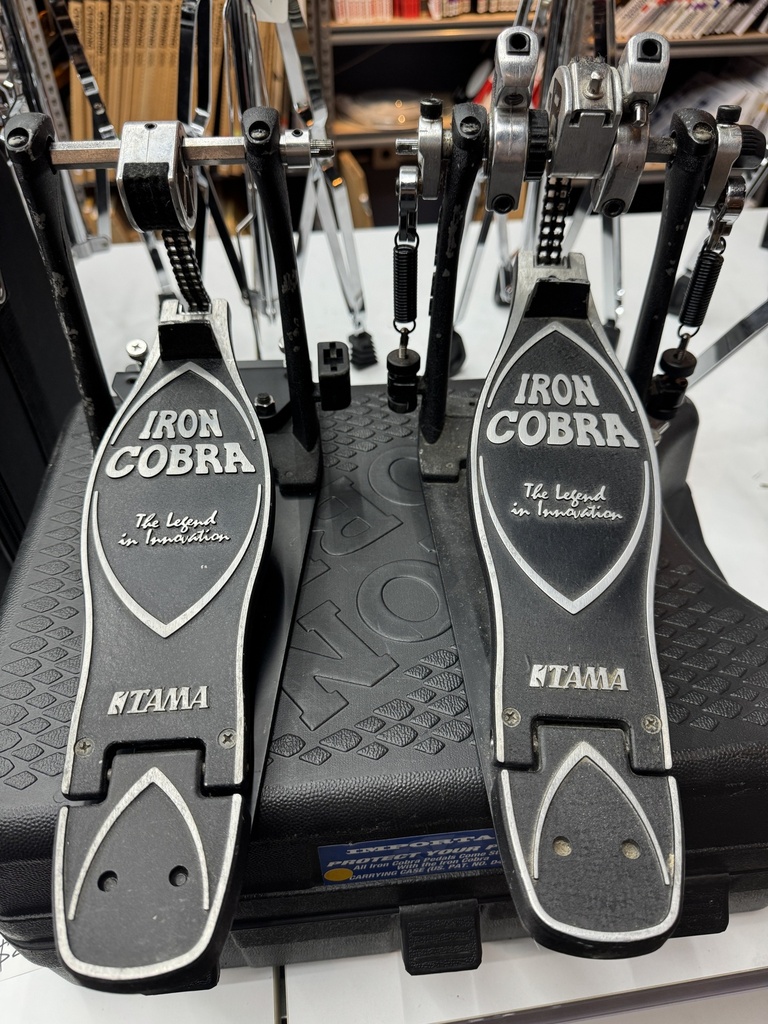USED Tama Iron Cobra Double Bass Drum Pedal