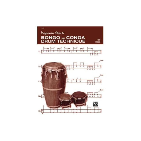 Bongo and Conga Drum Technique by Ted Reed