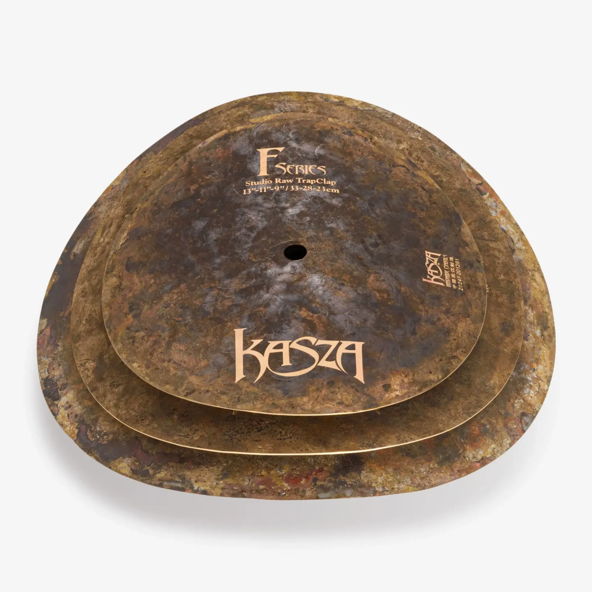 KASZA TrapClap 3 Cymbal Stack