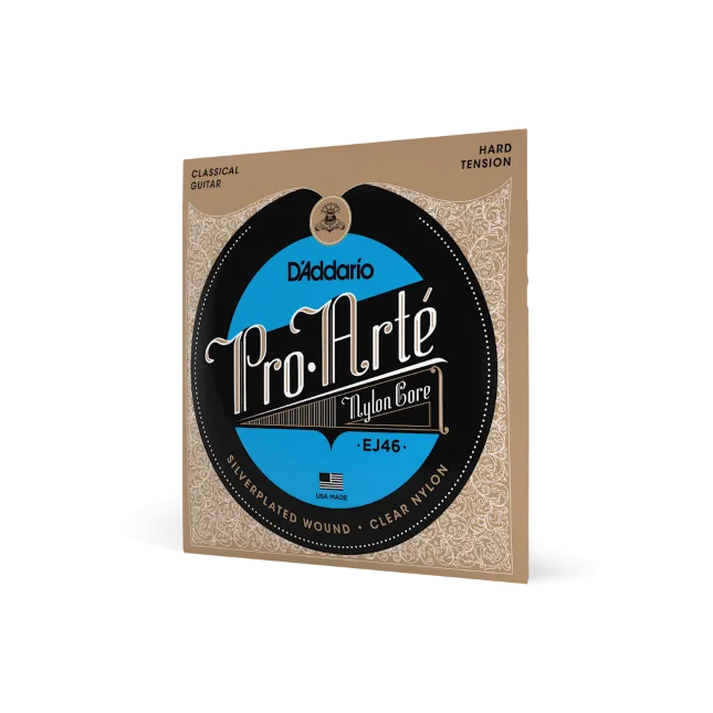 D'Addario EJ46 Hard Tension, Pro-Arté Nylon Classical Guitar Strings
