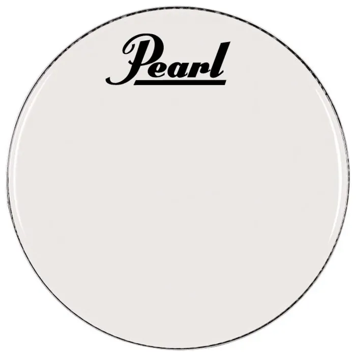 [BR-1228-PL] Remo 28" Ambassador Smooth White Crimplock Marching Bass Head (Pearl Logo)