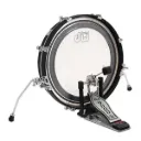 DW Design Series Maple Pancake Bass Drum, 3x20, Black Satin Lacquer w/Chrome Hardware