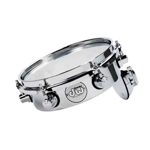 [DDST2508TTCR] DW Design Series Piccolo Tom, 2.5x8, Chrome Over Steel w/Chrome Hardware
