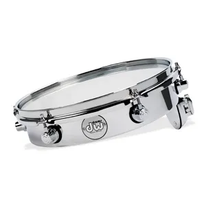[DDST2512TTCR] DW Design Series Piccolo Tom, 2.5x12, Chrome Over Steel w/Chrome Hardware