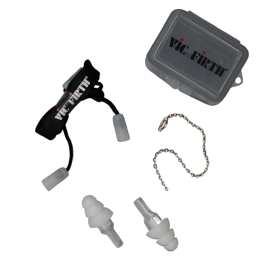 [VICEARPLUGL2] Vic Firth White HiFi Earplugs - Large