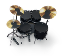 Vic Firth MUTEPP4 Fusion Kit (22" bass)
