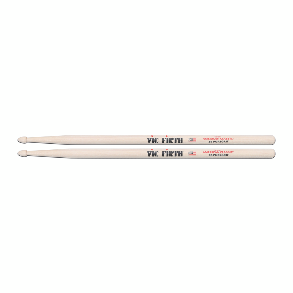 Vic Firth 5BPG American Classic 5B PureGrit Drumsticks