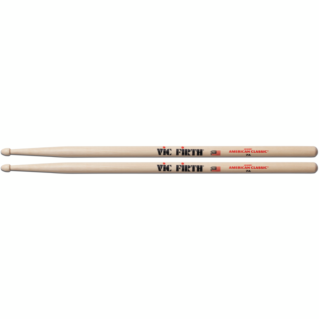Vic Firth 7A American Classic Jazz Hickory Drumsticks