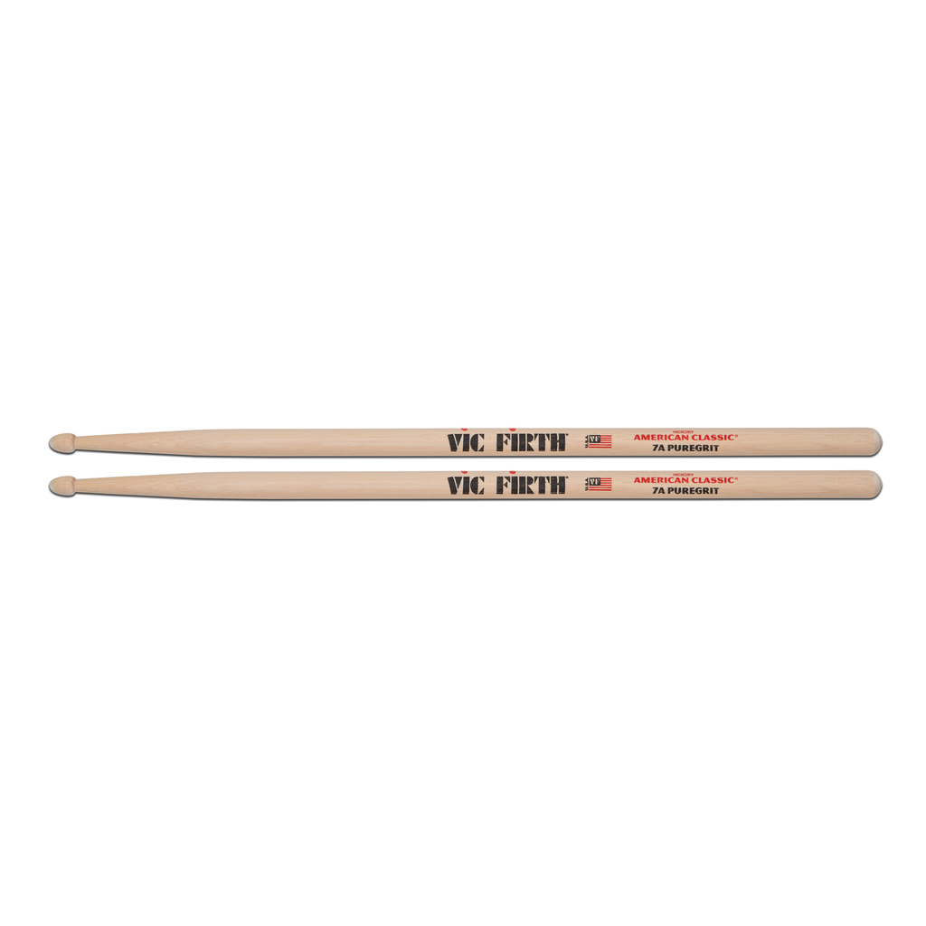 [7APG] Vic Firth 7APG American Classic 7A PureGrit Drum Sticks