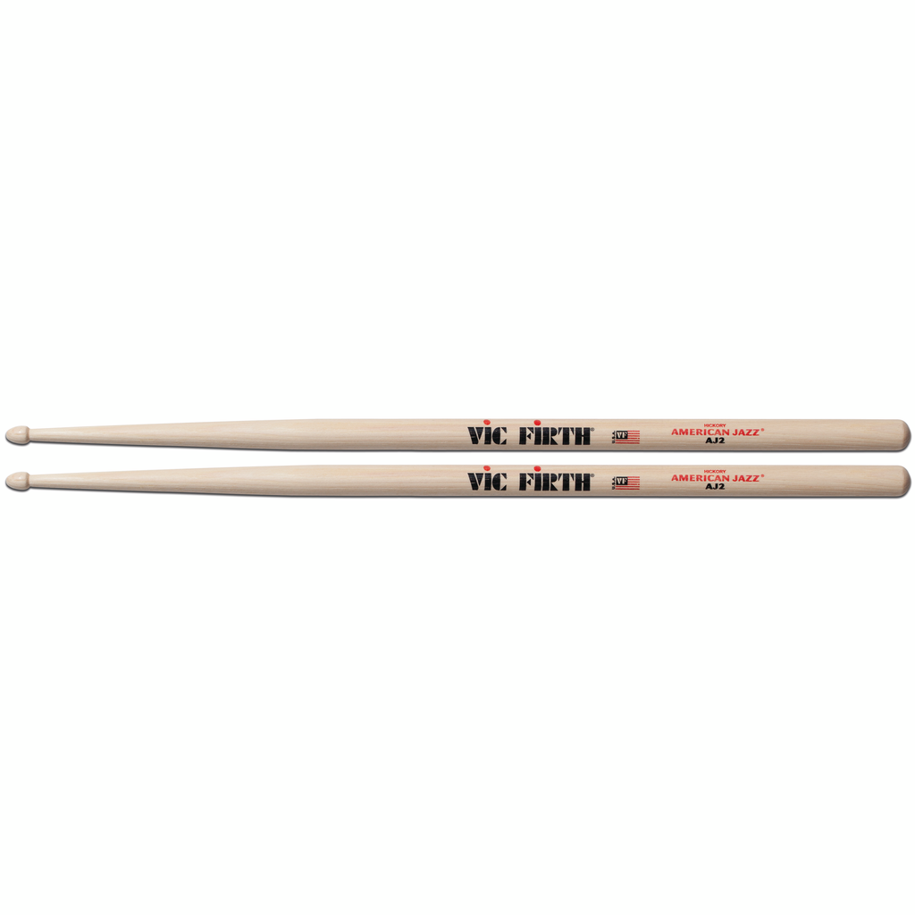 Vic Firth AJ2 American Jazz Hickory Drumsticks