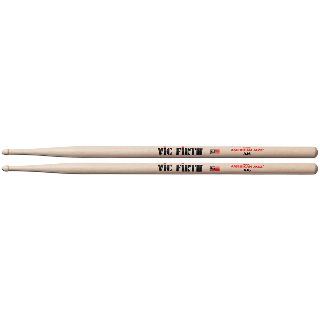 Vic Firth AJ6 American Jazz Hickory Drumsticks