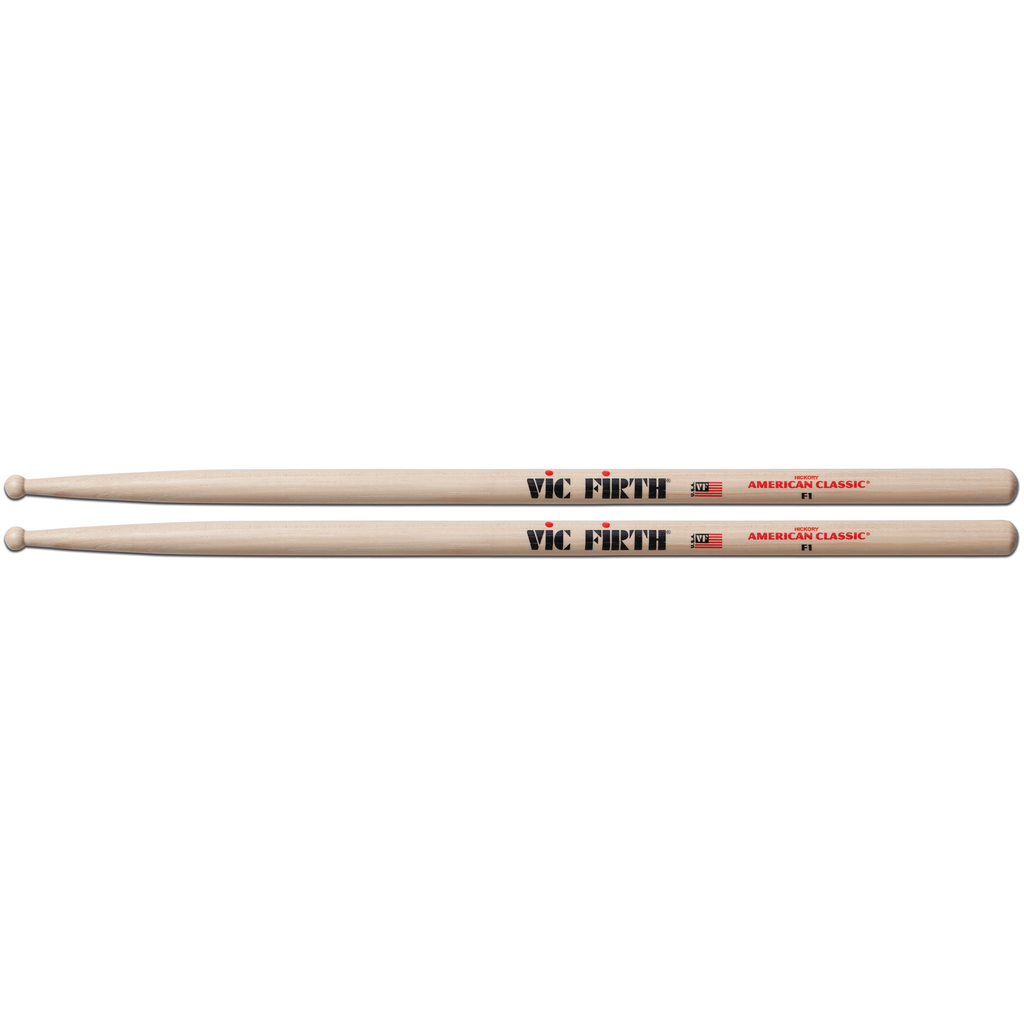 [F1] Vic Firth F1 Round Tip Fusion American Classic Hickory