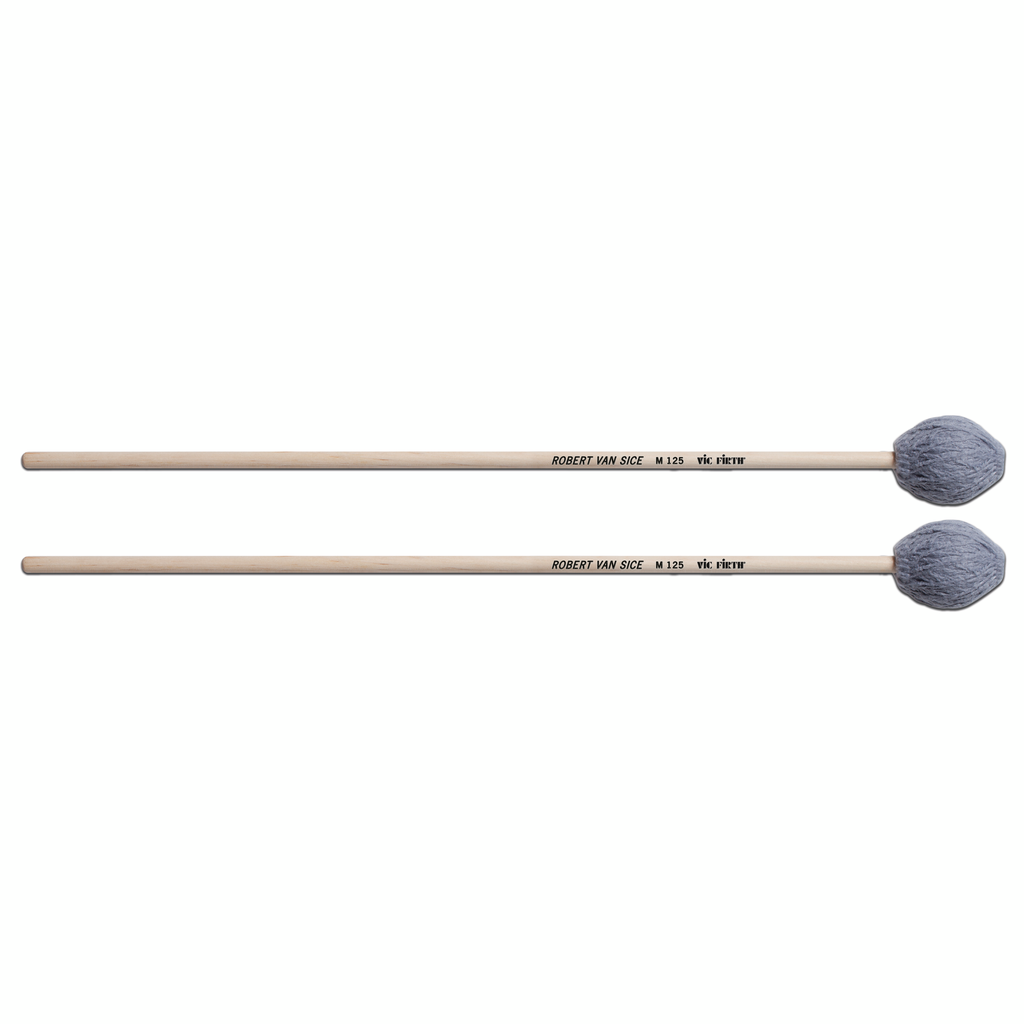 [M125] Vic Firth M125 Van Sice Series Medium Hard Marimba Mallets
