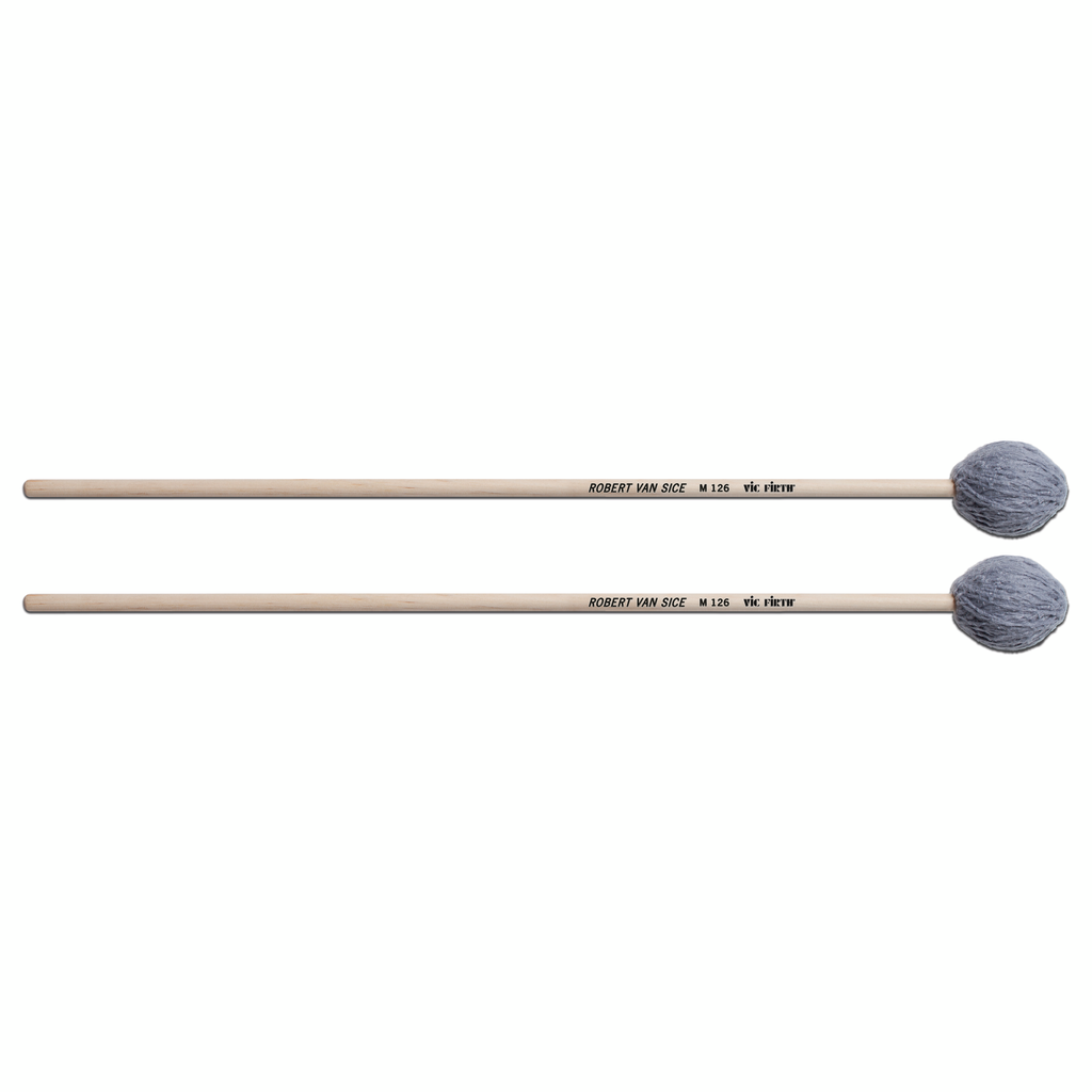 [M126] Vic Firth M126 Van Sice Series Hard Marimba Mallets