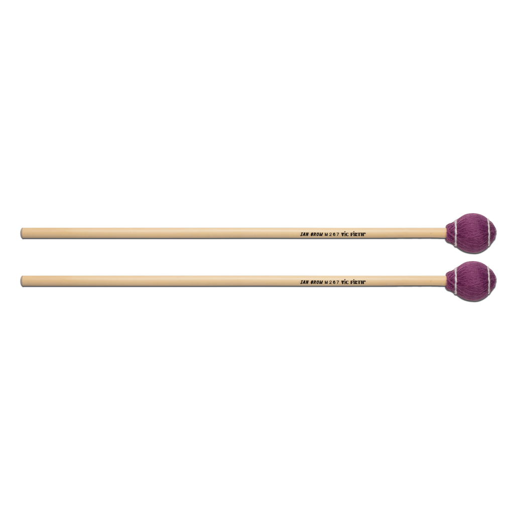 Vic Firth M267 Ian Grom Corpsmaster Medium Hard Vibraphone Mallets