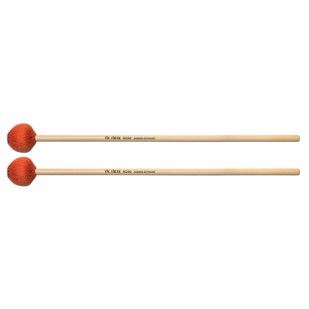 [M290] Vic Firth M290 Anders Astrand Orange Signature Soft Keyboard Mallets