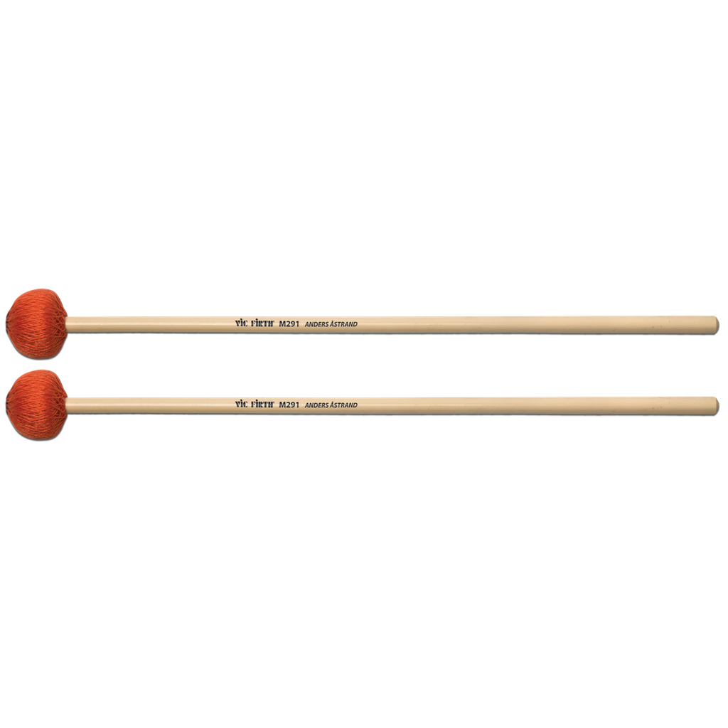 [M291] Vic Firth M291 Anders Astrand Orange Signature Medium Soft Keyboard Mallets