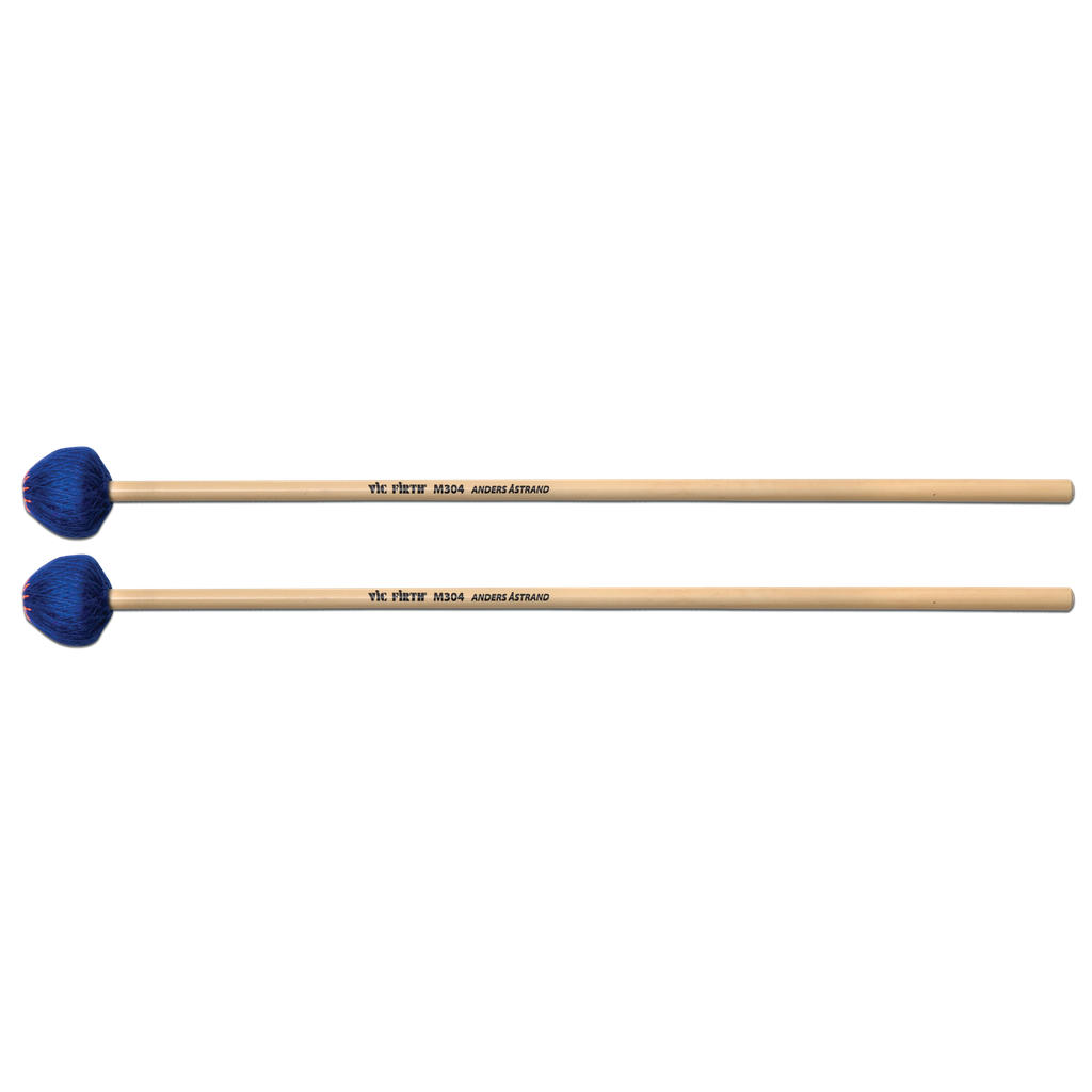 [M304] Vic Firth M304 Anders Astrand Blue Signature Hard Keyboard Mallets