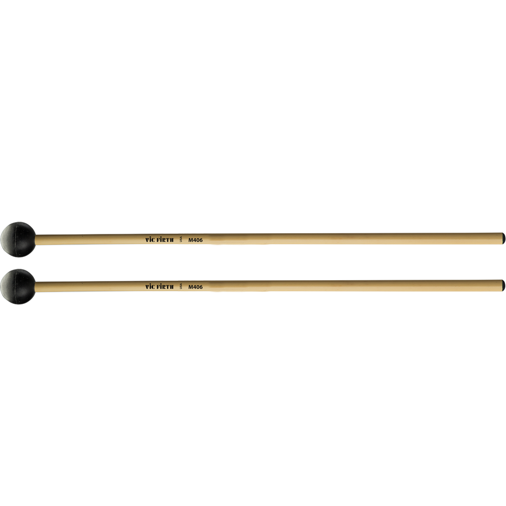 [M406] Vic Firth M406 Articulate Series Keyboard - Extra Soft Rubber Round