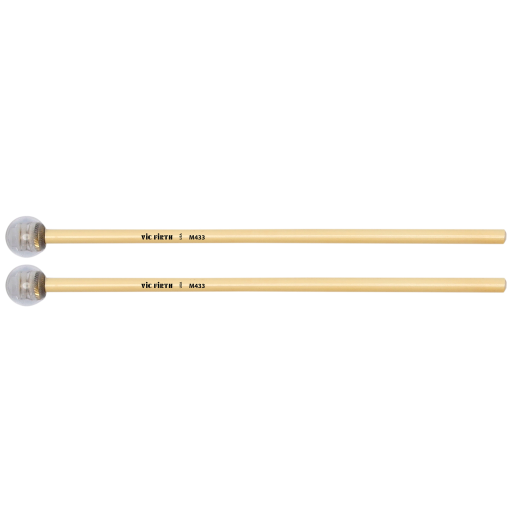 [M433] Vic Firth M433 Articulate Series Keyboard - 1" Lexan w/ brass weight Round