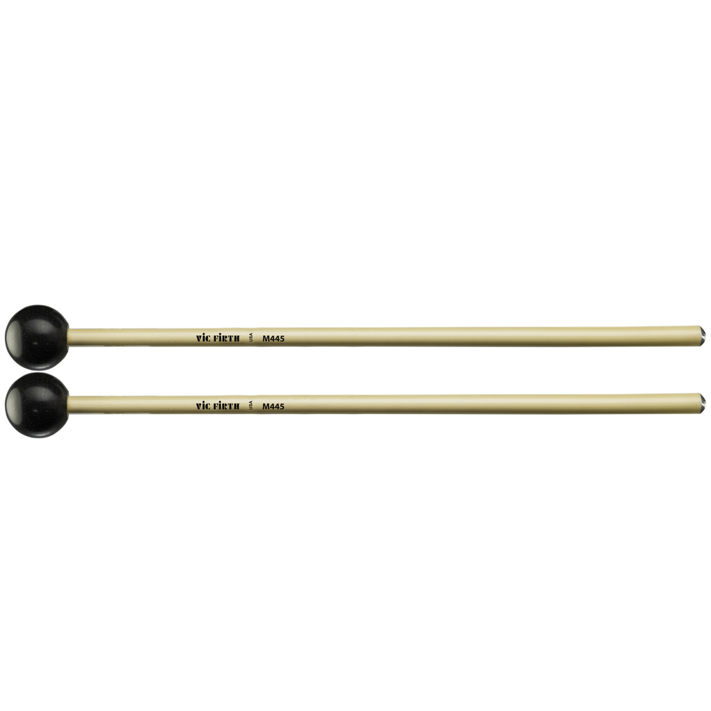 [M445] Vic Firth M445 Articulate Series Keyboard - 1 1/8" Phenolic w/ brass weight Round