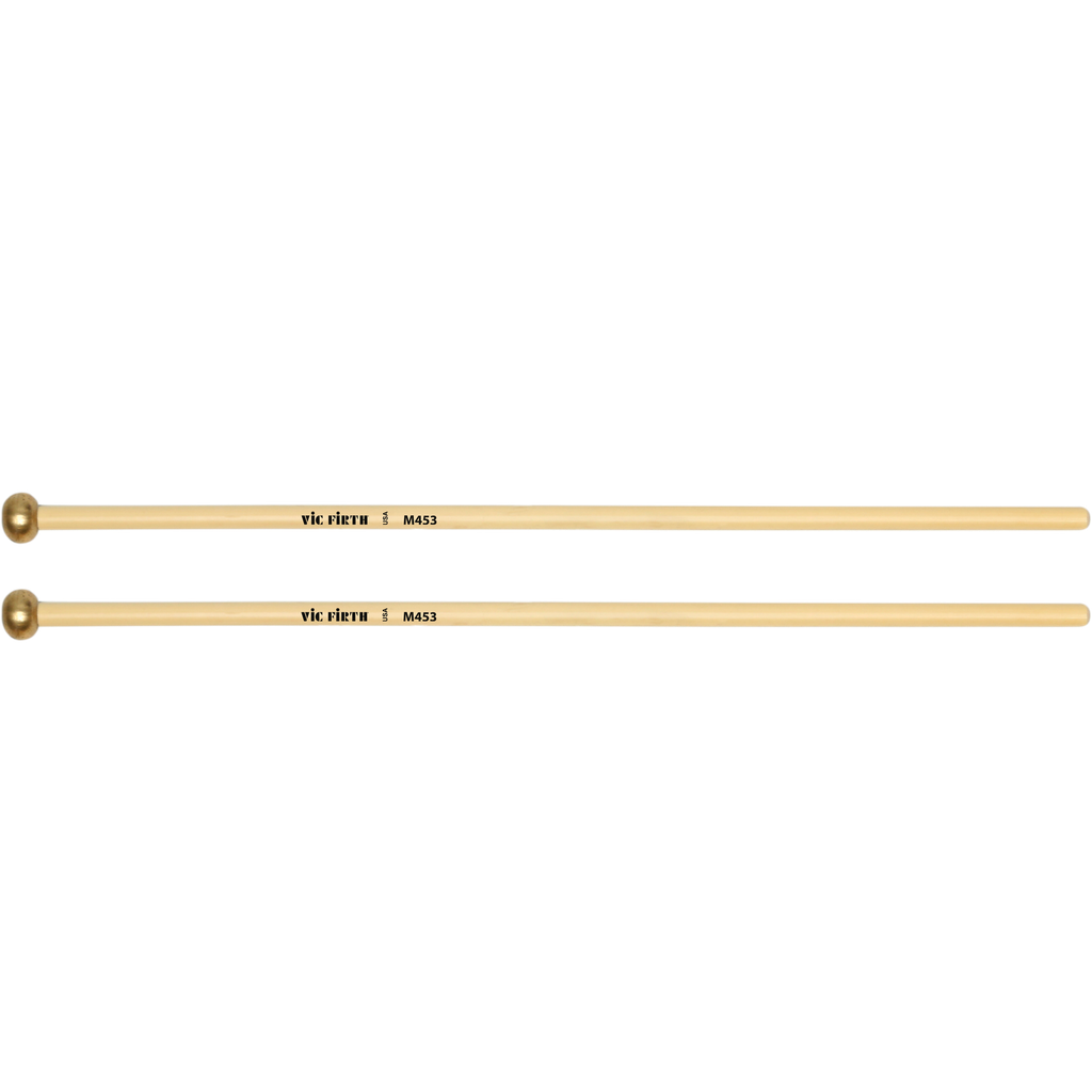 [M453] Vic Firth M453 Articulate Series Keyboard - 11/16" Brass Oval