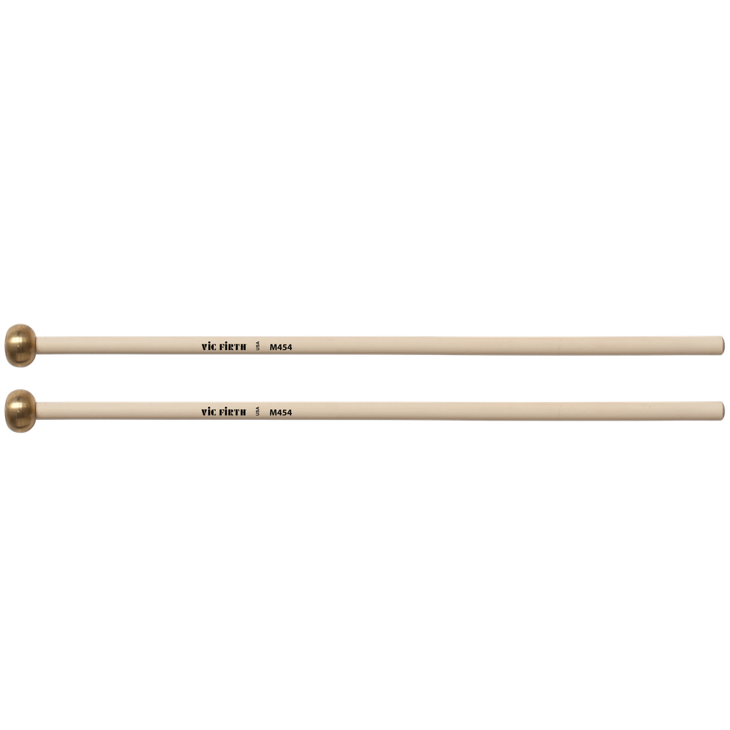 [M454] Vic Firth M454 Articulate Series Keyboard - 7/8" Brass Oval