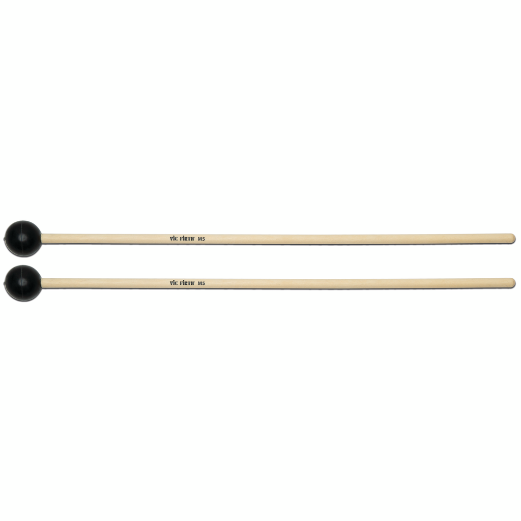 Vic Firth M5 Medium Hard (Rubber Head) Birch