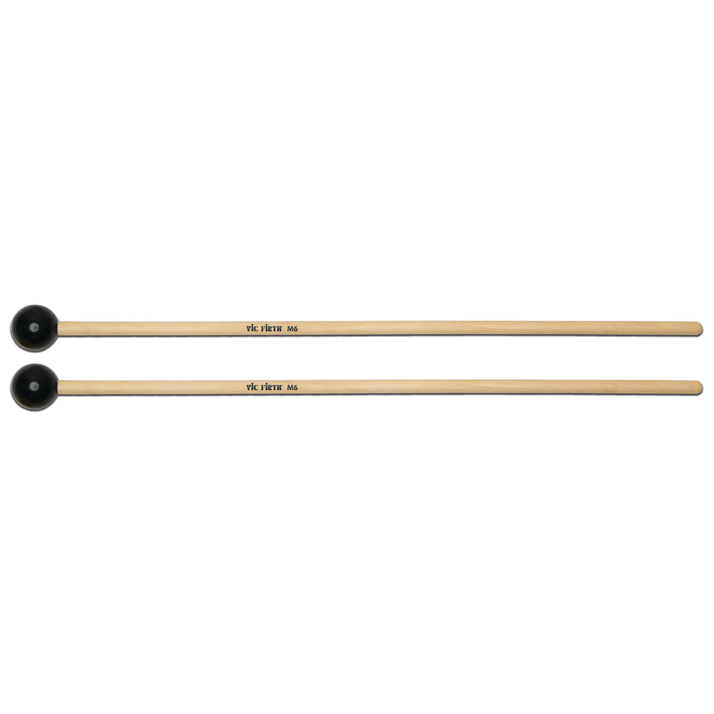 [M6] Vic Firth M6 Hard Phenolic 1" Ball Birch