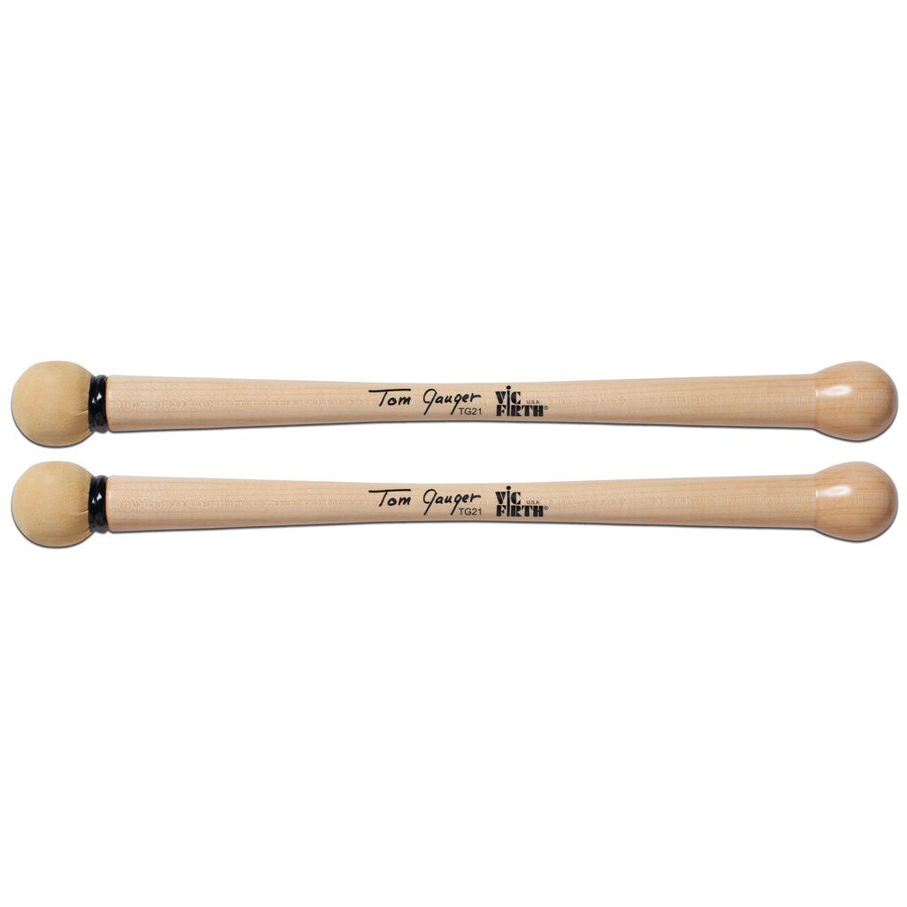 [TG21] Vic Firth TG21 Gauger Chamois/Wood Concert Bass