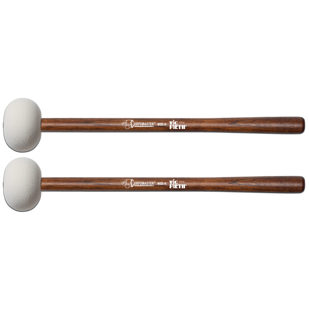 Vic Firth MB5H XX-Large Hard Felt Bass Mallets